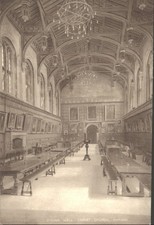 OXFORD, CHRIST CHURCH, DINING HALL, Oxfordshire - Vintage POSTCARD