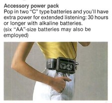 Vintage Rare Aiwa Clipon AA