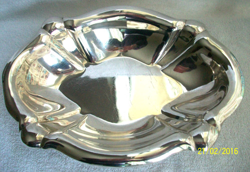 Oval dish silver plated - oval,