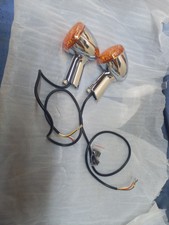 LED Bullet Style Indicators Chrome Harley Davidson
