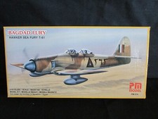 PM MODEL HAWKER SEA FURY T-61 . 1:72 SCALE SEALED BAG.