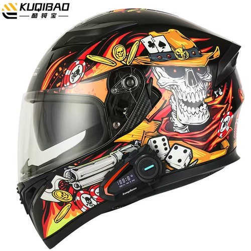Motorcycle helmet full - , face