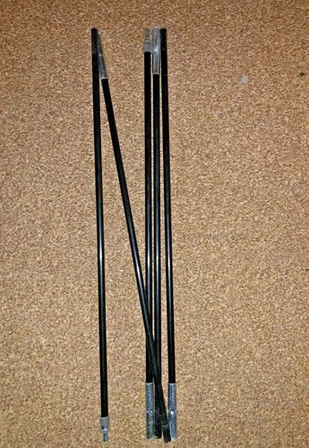 Fibreglass pole set - fibreglass,