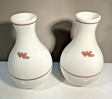RARE Dudson Fine China Two Vases 14cm Made in Stoke on Trent