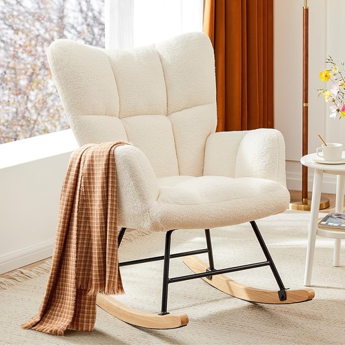 Rocking chair with - rocking,