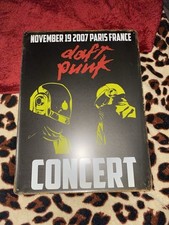 Daft Punk Metal Poster - Wall Decoration Fan Poster Art - Medium Size