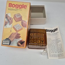 Boggle 1978 Parker Hidden Word