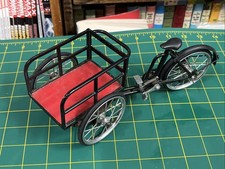 Rare Vintage VA Patentado (Made In Spain) Three Wheeler Bicycle Model In Black