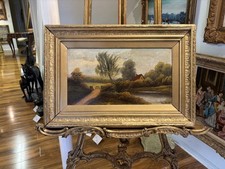 ORIGINAL OIL PAINTING  ANTIQUE