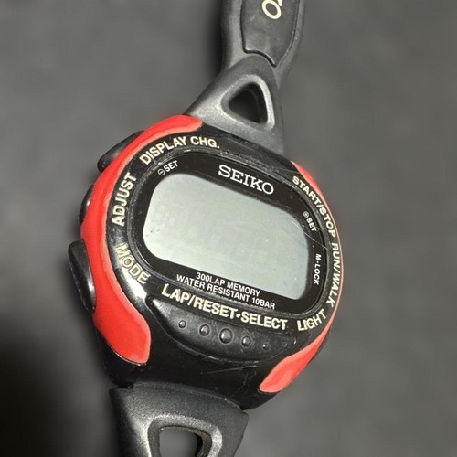 Seiko digital watch - watch, 300lap