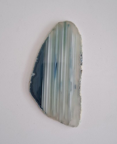 Agate slice blue - agate,
