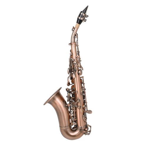 Antique red tenor saxophone - antique,