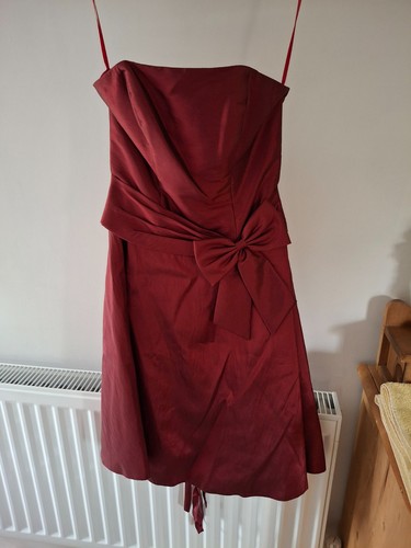 Red prom dress - , 14