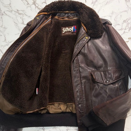Schott 184sm leather - g-1,