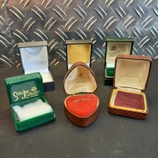 ANTIQUE RING JEWELLERY CASES