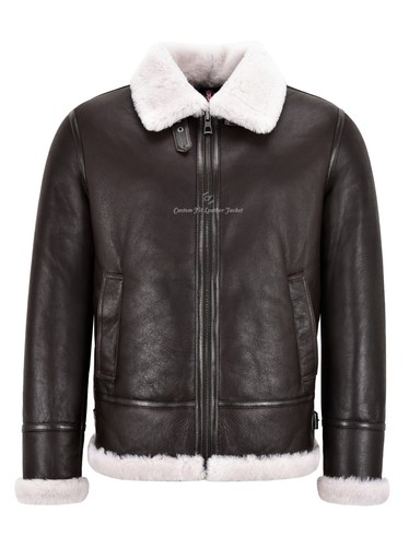 Men sheepskin jacket - men's,