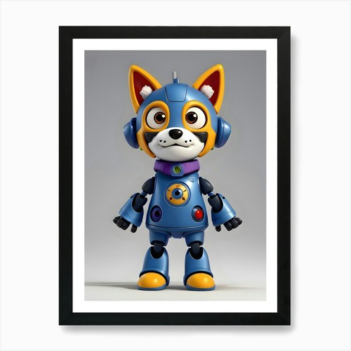 Paw patrol robot - paw, art