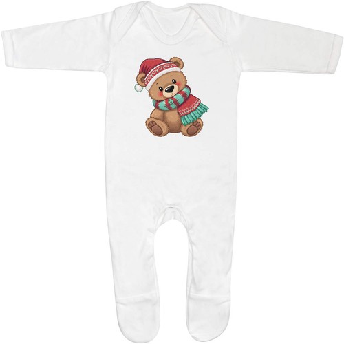 Festive teddy bear baby - 'festive,