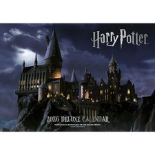 2026 Calendar Harry Potter Month to View A3 Deluxe Calendar Official Product
