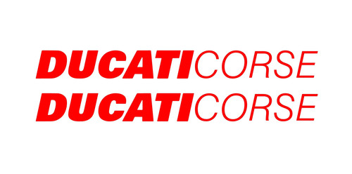 Ducati corse - x, •