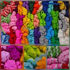 6Metre 3Metre Ric Rac Trim Edging 5mm zigzag ribbon Braid sewing Crafts Metallic