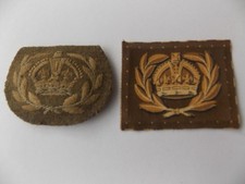 WW2, Warrant Officer Class 2, WO2, Rank Badges.