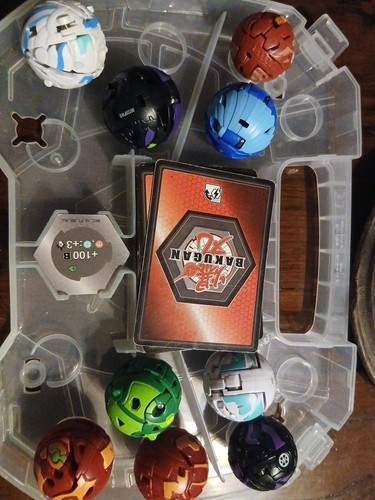 Bakugan toys and cards in - 9,
