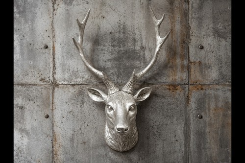 Stag head wall art - stag, animal