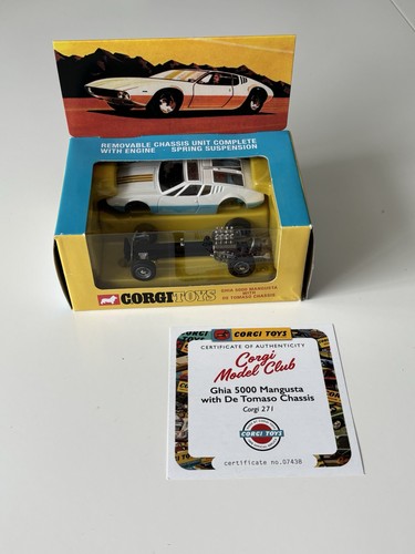 Corgi toys 271 ghia - ghia, 5000