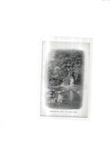 Yorkshire Postcard. "Recreation Hall, Otley. The Japanese Garden" Date Unknown