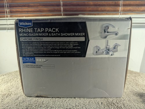 Rhine chrome bath shower mixer - rhine,