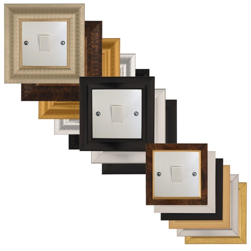 Elektek light switch surround - switch,