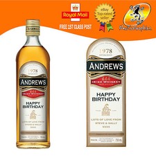 PERSONALISED IRISH WHISKEY