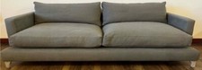 William Yeoward Shoreville 3 seater sofa in linen greige / taupe