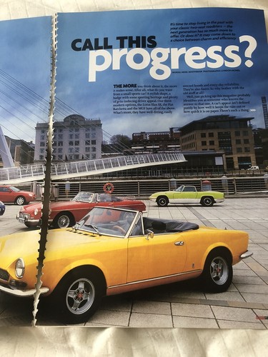 Mgb mgf fiat 124 - v,