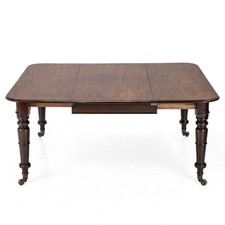 Early c19th Regency/George IV Extending Small Mahogany Dining Table c1820