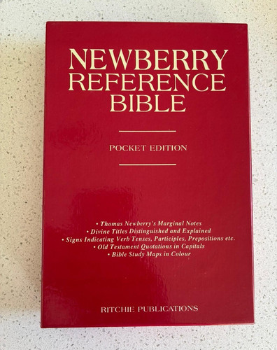 Newberry reference bible - newberry,
