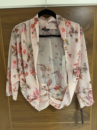 Roman pink floral print - roman,