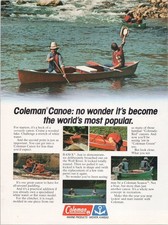 Coleman Canoe Scanoe Vintage
