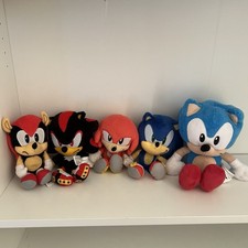 Sonic the Hedgehog Soft Plush Toy Bundle Shadow Knuckles
