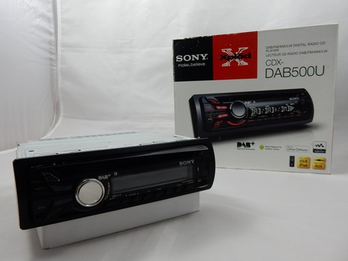 Sony cdx dab500u - sony, cdx-dab500u