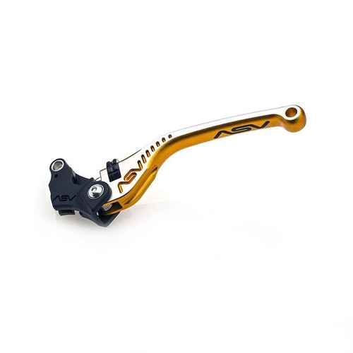 Asv clutch lever long gold - c5,