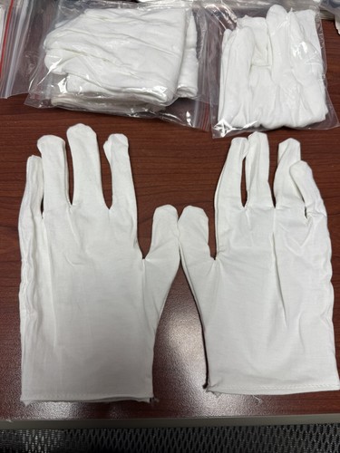 Lot white cotton - lot, of