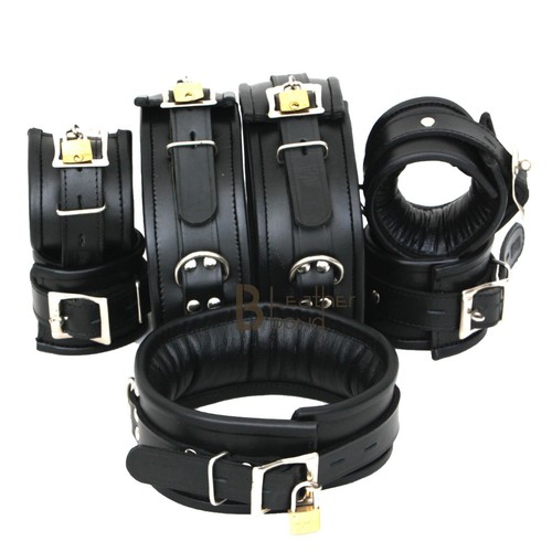 Thick real leather wrist - thick, ankle