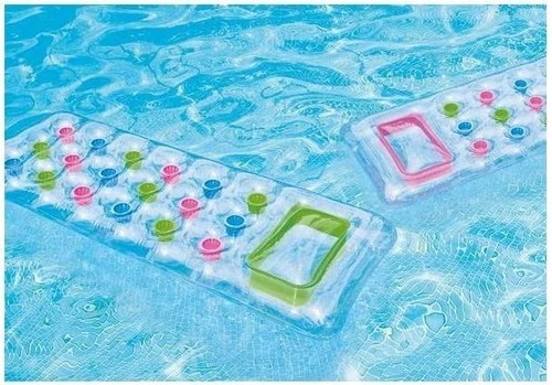Intex transparent mattress - transparent,