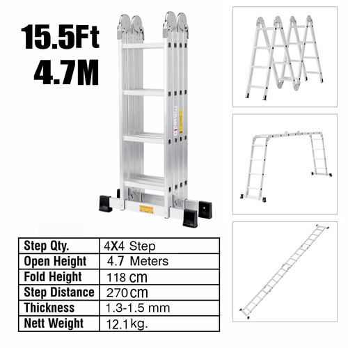 14in1 folding ladder - 4.7m,