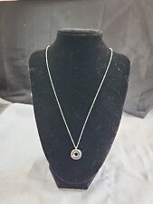 H&M Divided Silver Open Circle