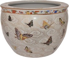 8" Oriental Colorful Butterfly