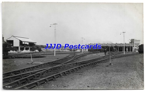 Railway sheds with steam - railway,