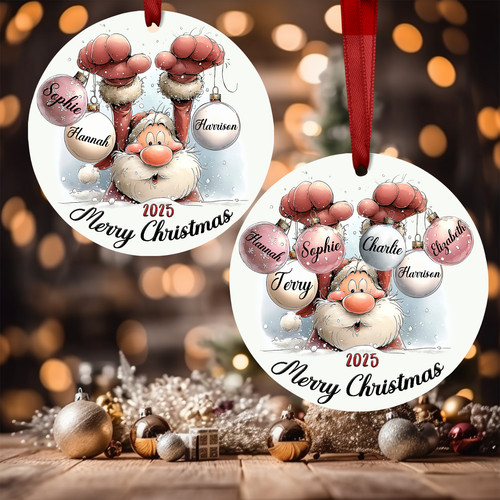 Personalised christmas bauble - personalised,